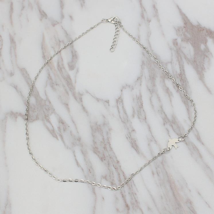 Bird & Leaves Pendant Necklace - Women’s Statement Jewelry