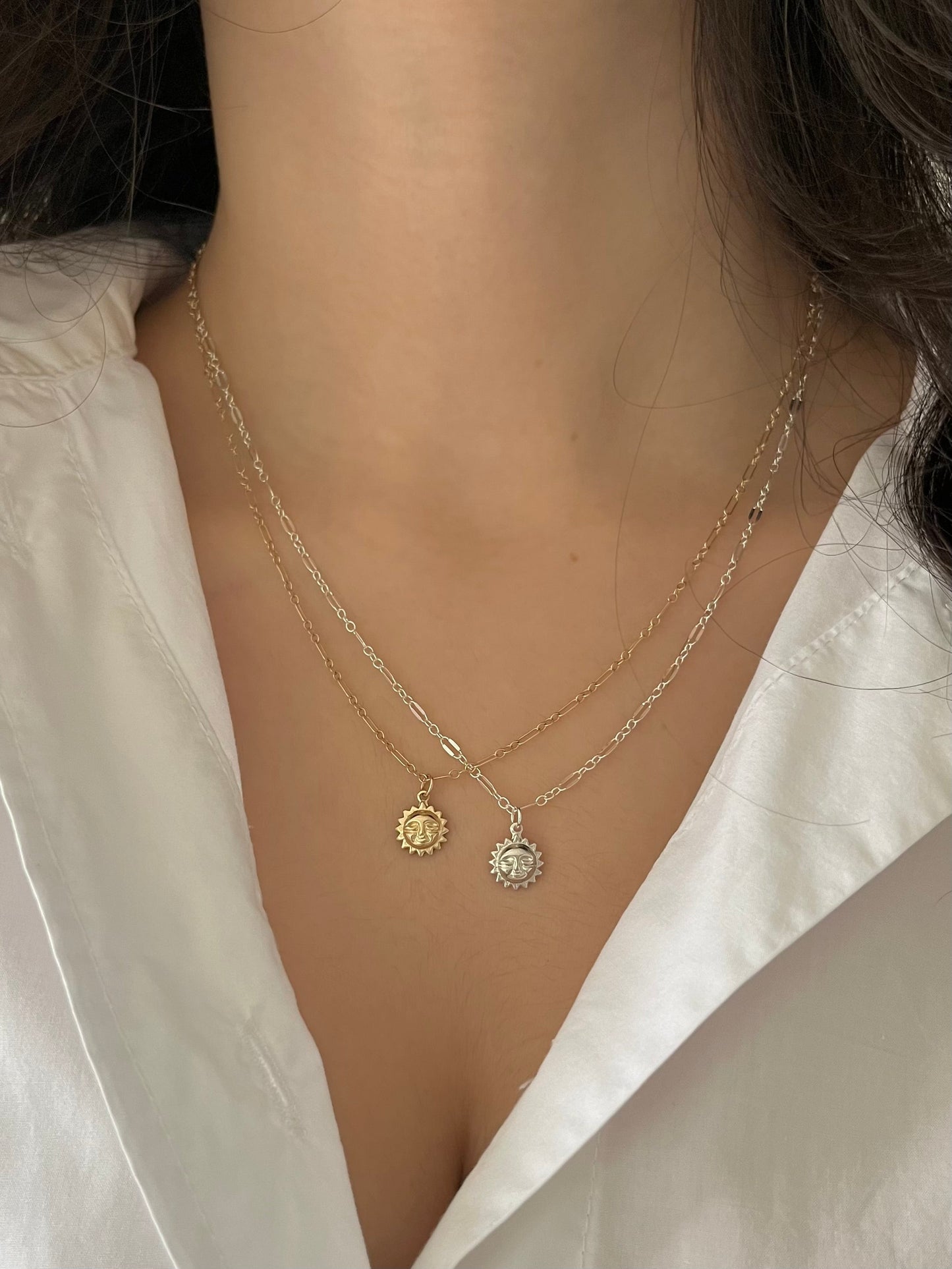 HELIOS NECKLACE - STERLING SILVER