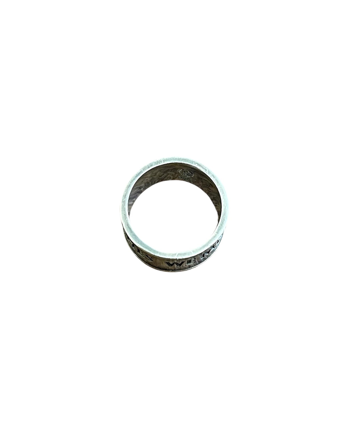 Undercover We Make Noise Not Clothes .925 Silver Ring