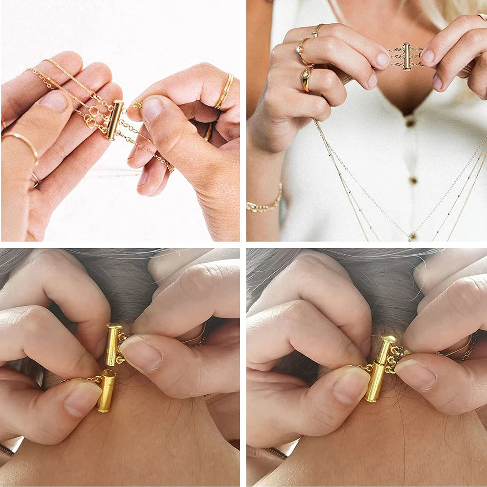 EasyClasp™ – Effortless Necklace & Bracelet Fastener