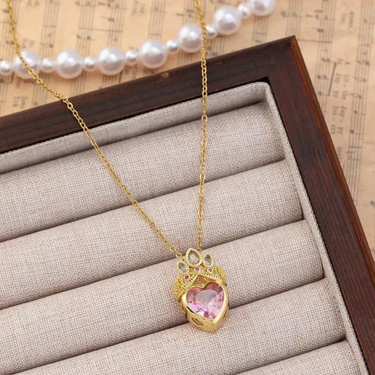 Valentine's Day New Product Retro Elegant Style Micro inlaid Zircon