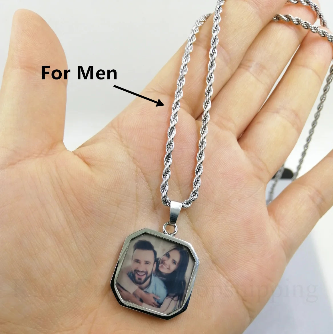 HeatReveal™ Custom Necklace 🔥💎 Your Secret Message Appears