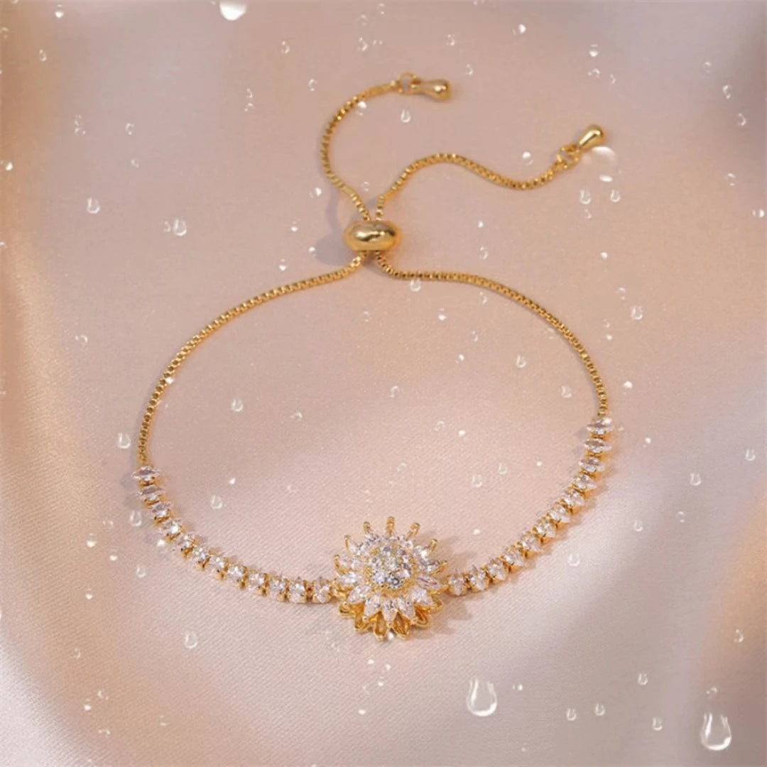 Spin & Shine: Sunflower Mood Jewelry Set