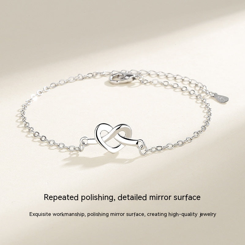 Men's And Women's Fashion Simple Truelove Knot Bracelet