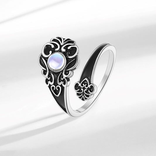Retro Old Love Opal Ring For Women
