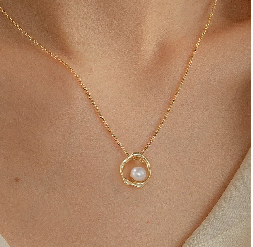 S925 Sterling Silver Necklace Niche Design