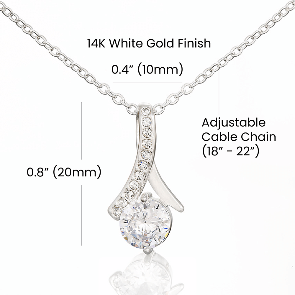 Timeless Allure: A Beautiful Necklace with a Love Note for My Wife