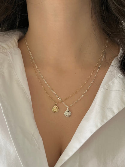 HELIOS NECKLACE - STERLING SILVER