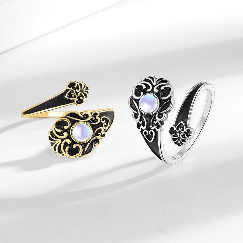 Retro Old Love Opal Ring For Women