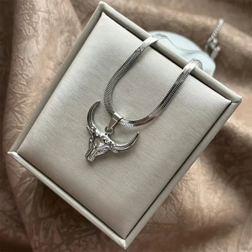 Romantic Titanium Stainless Steel Lovely Heart Charm Necklaces Jewelry