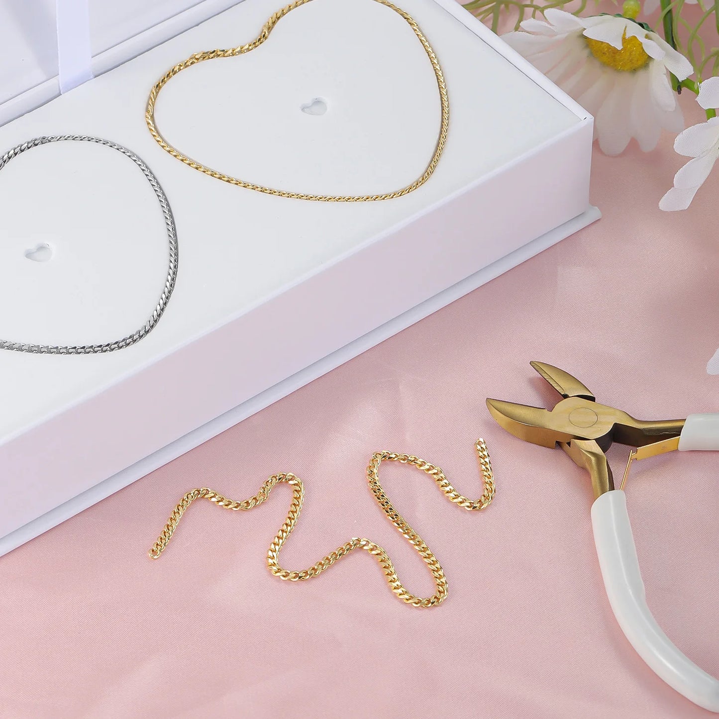 Qitian New Permanent Eternal Bracelet Couple Jewelry Gift Box Set Do it Yourself Fashion Bracelet Kit Valentine's Gift For Lover