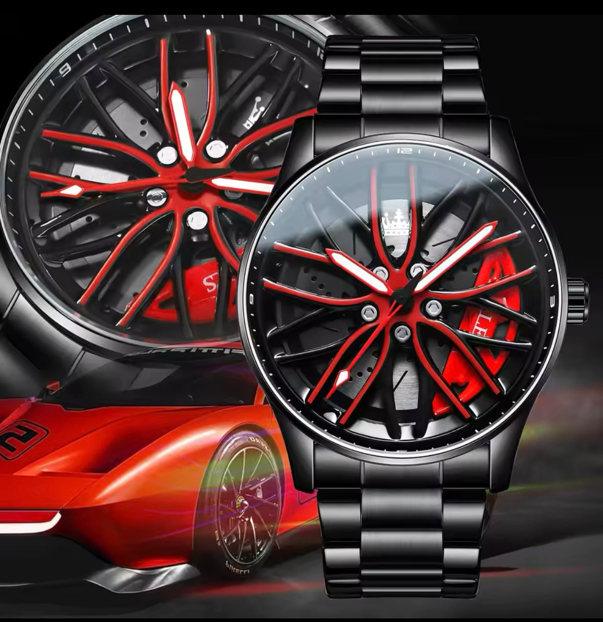 Alloy Speed Watch by Olevs