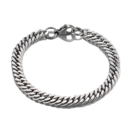 Popular Men's Stainless Steel Cuba Bracelet High Quality Men And