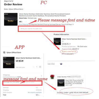 Qitian Custom Photo Heat Activated Necklace Thermal Imaging Magic