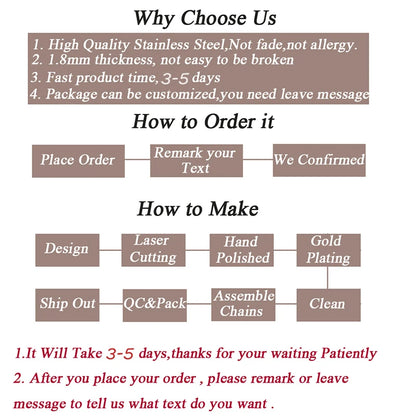 Qitian Custom Photo Heat Activated Necklace Thermal Imaging Magic