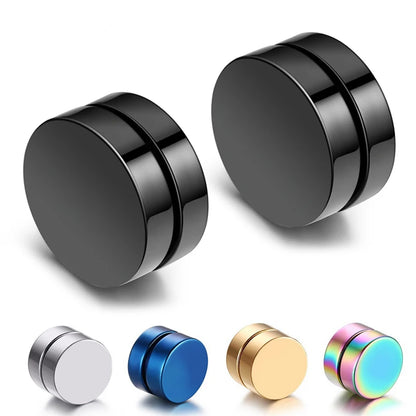 1 Piece Mens Women Strong Magnet Magnetic therapy Health Ear Stud Non