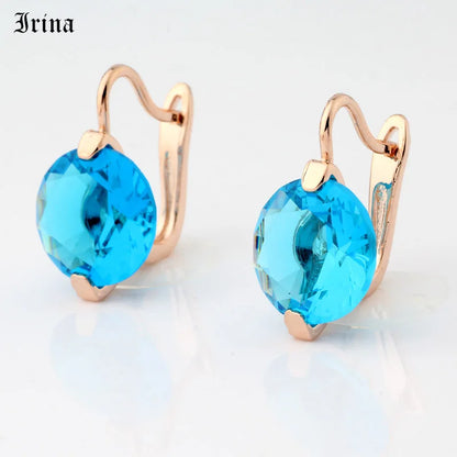 Gold Diamond Dome & Halo Stud Earrings