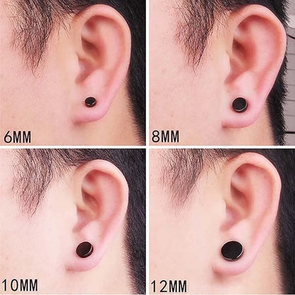 1 Piece Mens Women Strong Magnet Magnetic therapy Health Ear Stud Non