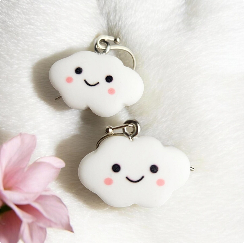 Cute Cloud Dangle Drop Earrings