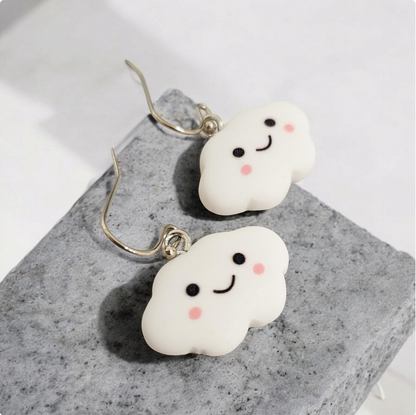 Cute Cloud Dangle Drop Earrings