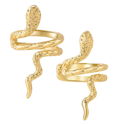 Serpent Ear Cuff - Gold