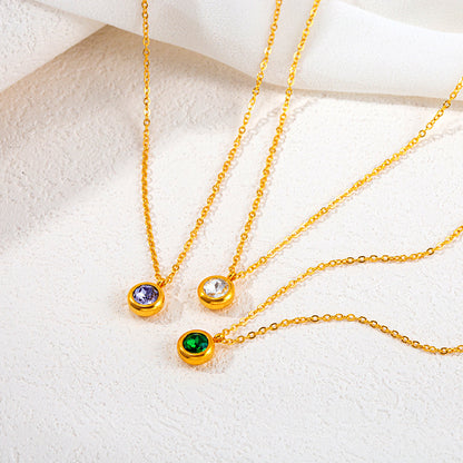 Women's Fashion Personalized Zircon Sweater Chain