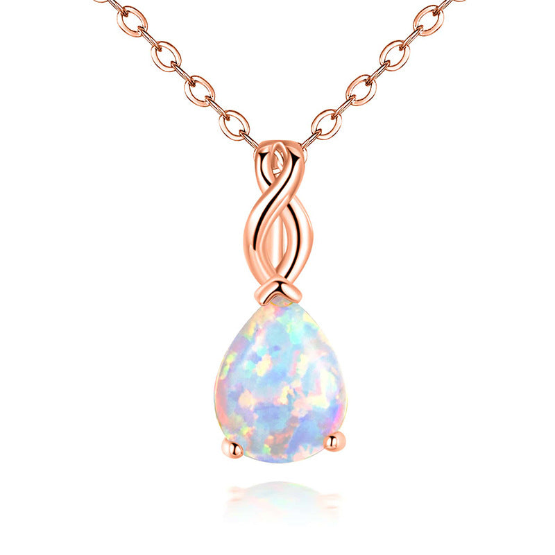 Kyocera Opal Pendant Necklace Opal Ornament