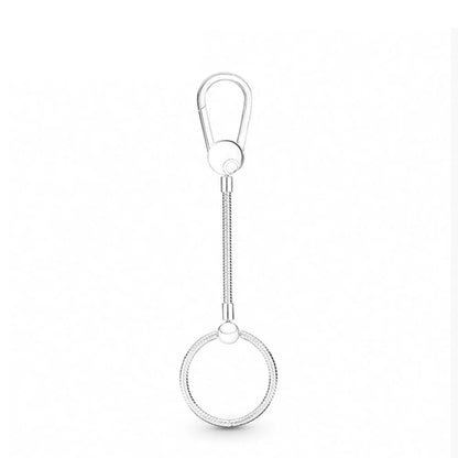 New 2023 Fashion Pink Pansy Flower Pendant Bead 925 Sterling Silver