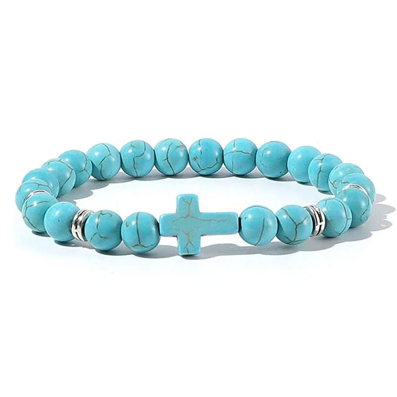 Men's Prayer Onyx Meditation Beads Bracelets