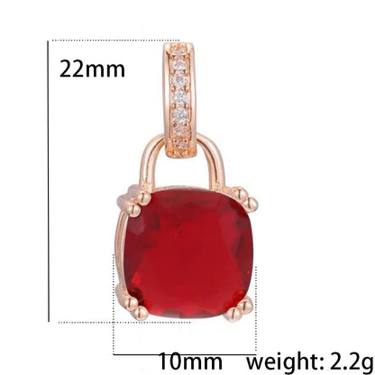 Plain Pebble Quote Pendant Yellow Gold