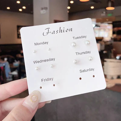 S925 Silver Mini Stud Earrings Set – Elegant, Simple & Cute Jewelry for Women & Girls™