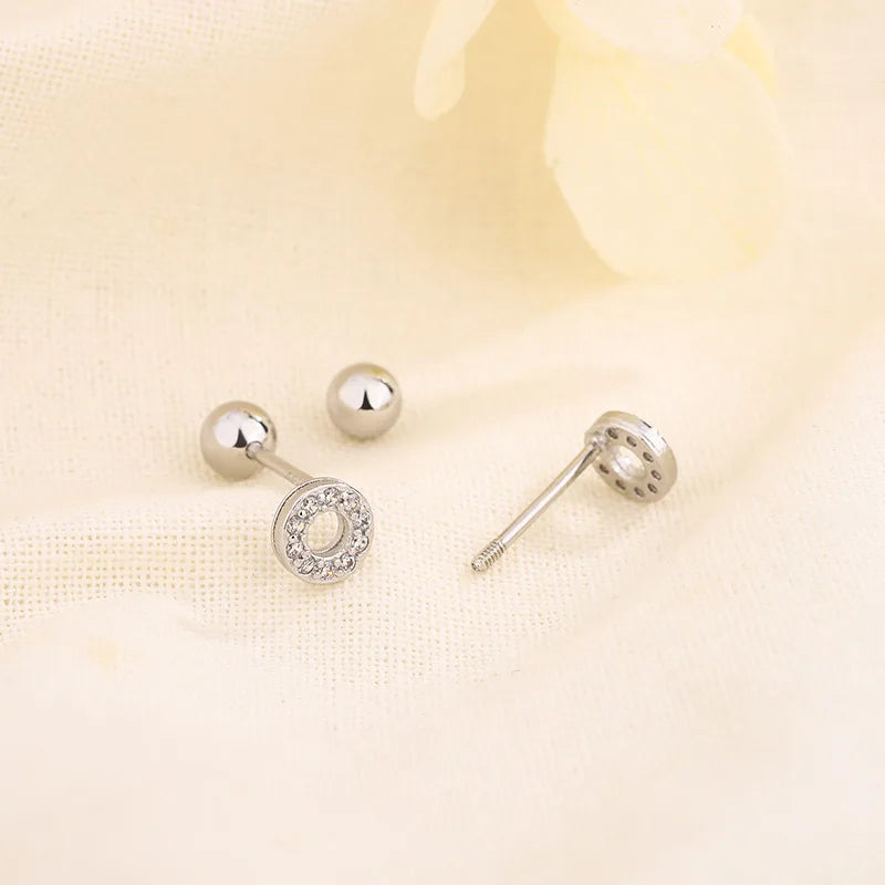 Cape Gooseberry Earrings with Gold Leaf