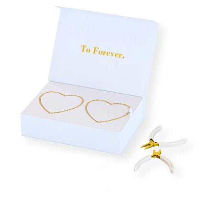 Qitian New Permanent Eternal Bracelet Couple Jewelry Do it Yourself Fashion Bracelet Kit Valentine's Gift For Her Women