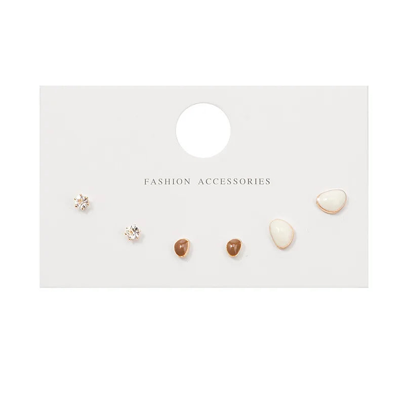 S925 Silver Mini Stud Earrings Set – Elegant, Simple & Cute Jewelry for Women & Girls™