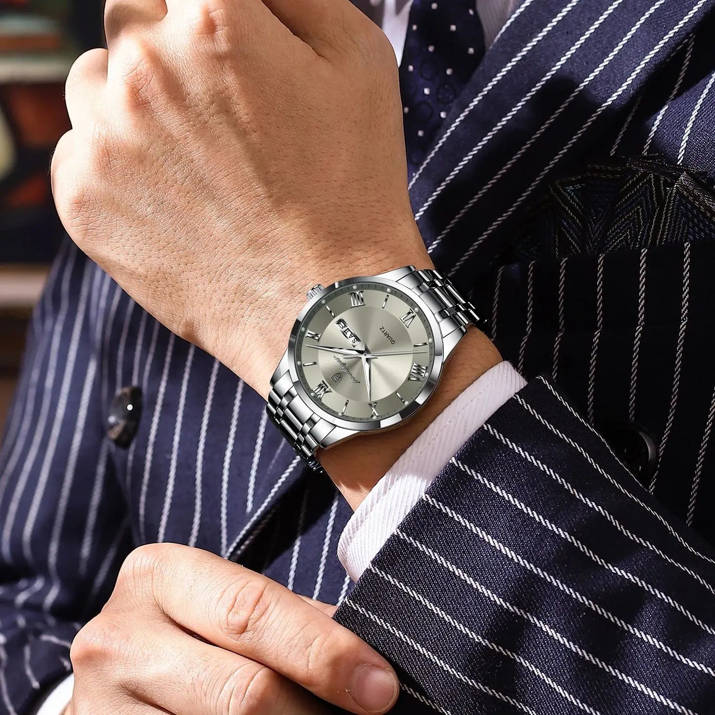 Luxury Fashion Waterproof Luminous Watch