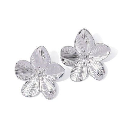 New Stylish Vintage Flower Stud Earrings