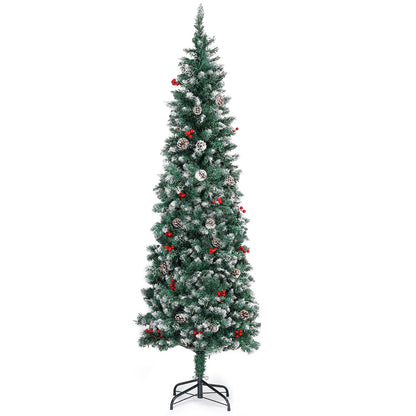 NATURE HAS MY HEART - Moss Agate & Sterling Silver Necklace