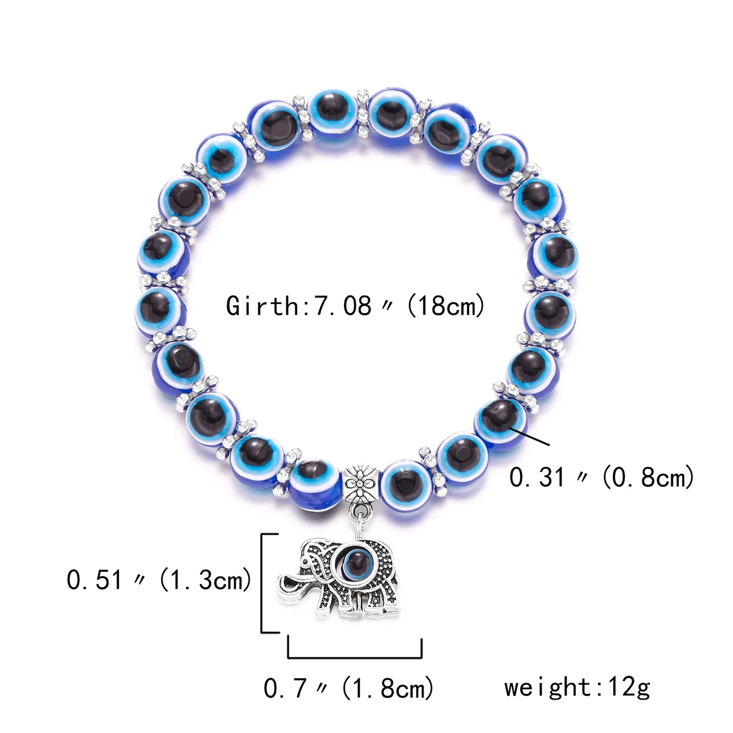 Halo Essence Evil Eye Bracelet