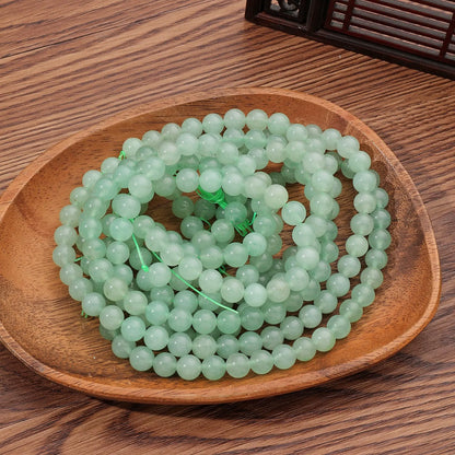 1 Strand 45pcs Natural Stone Rose Quartz Tiger Eye Black Obsidian