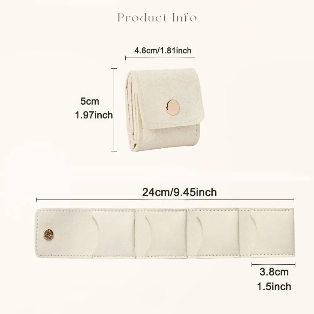 TravelSpark Mini Jewelry Bag – Compact & Secure Style