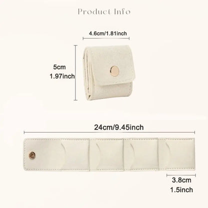 TravelSpark Mini Jewelry Bag – Compact & Secure Style