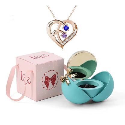 Luxury Rose Flower Ring Box – Make Your Proposal Unforgettable