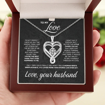 ForeverAlways™ Wife Necklace 💕💎 Love Without End
