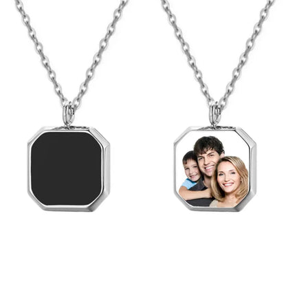 Qitian Custom Photo Heat Activated Necklace Thermal Imaging Magic