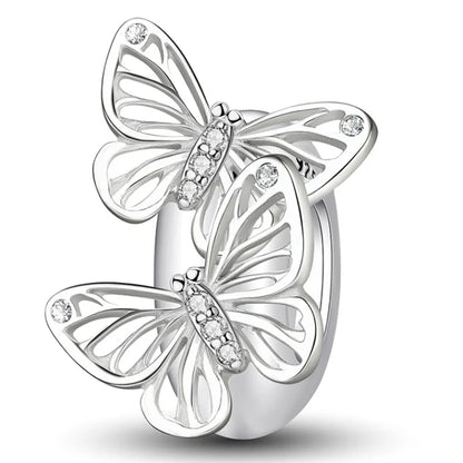 Prima 18ct White Gold Pave Diamond Set Stud Earrings