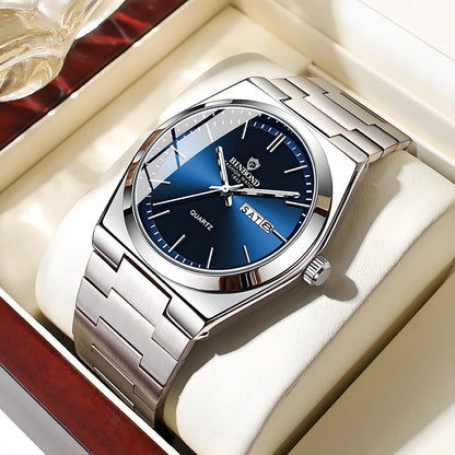 2025 Casual Business Fashion Quartz Wristwatches Gold Movement Clock Men Luxury Watch Automatic Watches Mens Gifts Reloj Hombre