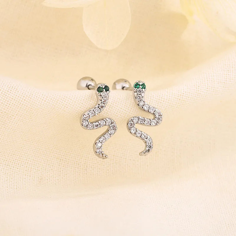 Cape Gooseberry Earrings with Gold Leaf