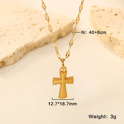 Gold Color Jewelry Male Female Necklaces