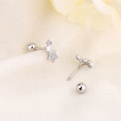 Cape Gooseberry Earrings with Gold Leaf