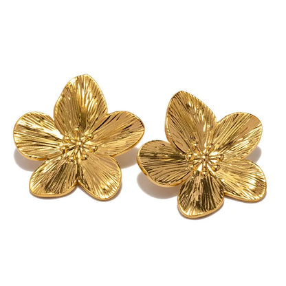 New Stylish Vintage Flower Stud Earrings